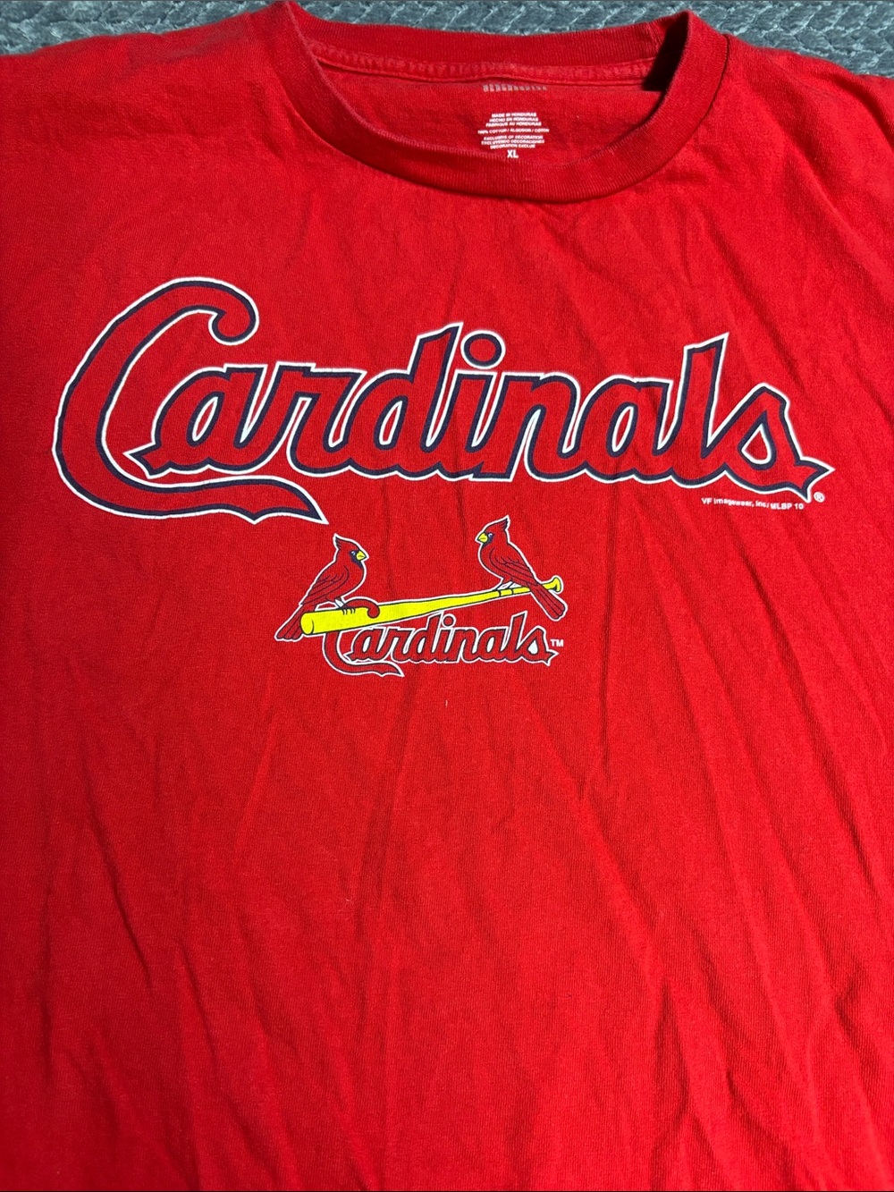 Cardinals Graphic Short Sleeve Tee - Red